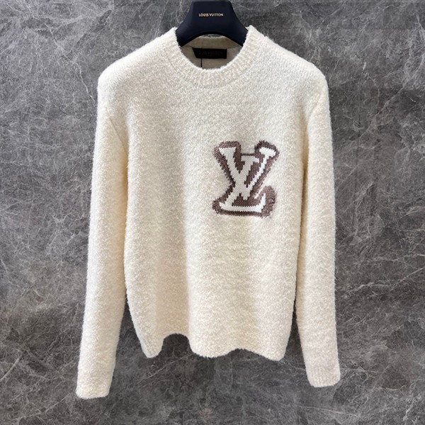 【大特価】ルイヴィトン LV インターシャ クルーネック コピー vuq08935
